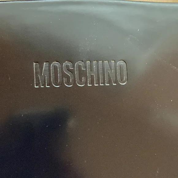 New Moschino navy purse